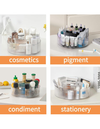 Organizador giratorio Lazy Susan vacane 2 niveles 28.57 cm