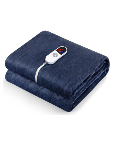 Manta Eléctrica Calentada CURECURE 157.5x213.4cm 6 Niveles