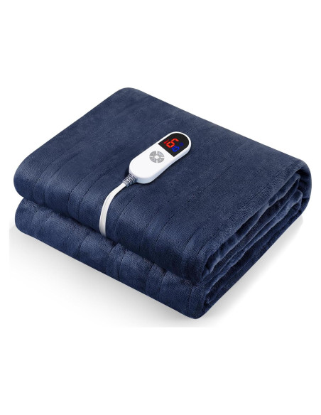 Manta Eléctrica Calentada CURECURE 157.5x213.4cm 6 Niveles