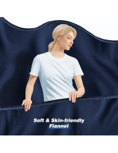 Manta Eléctrica Calentada CURECURE 157.5x213.4cm 6 Niveles 2