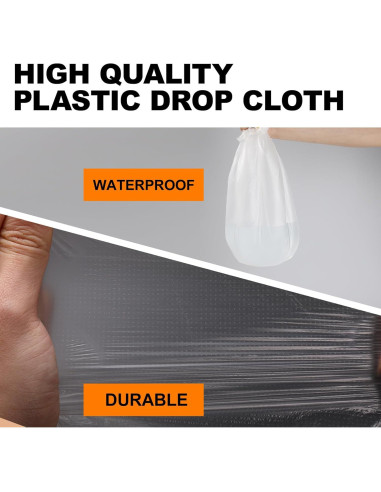 Película de Enmascarar Pre-Tapeada Anyknow 55.88 cm x 19.81 m - 3 Rollos