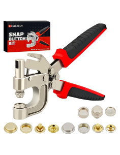 Kit de Botones a Presión Y-zuisoumt - 20 Juegos Metálicos