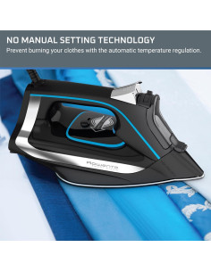 Plancha de Vapor Rowenta DW3261, 1725W, Apagado Automático, Negro 2