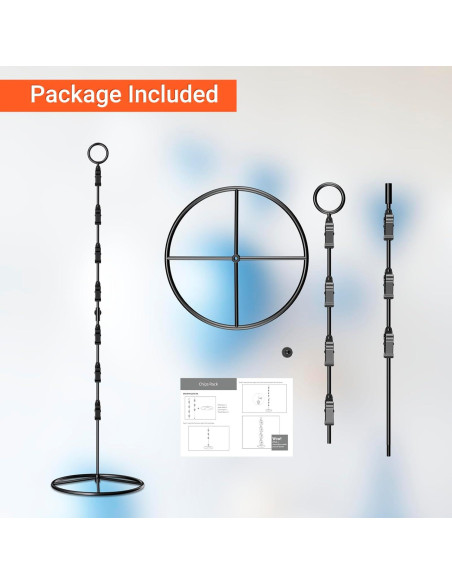 Soporte de Exhibición de Papas Fritas TJ.MOREE con 14 Clips