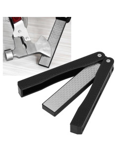 Afilador de cuchillos portátil Agatige 400/600 Grit plegable 2