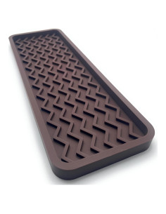 Bandeja Organizadora de Silicona Happitasa 30.48x10.16cm Chocolate