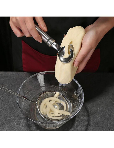 Cuchillo Pelador de Cactus ANMUYUM 3PCS Acero Inoxidable