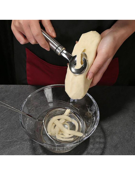 Cuchillo Pelador de Cactus ANMUYUM 3PCS Acero Inoxidable