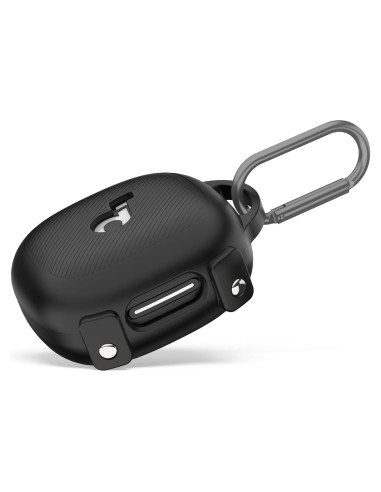 Funda de Silicona Genérica para Auriculares Anker Soundcore X20 - Protección Completa y Mosquetón