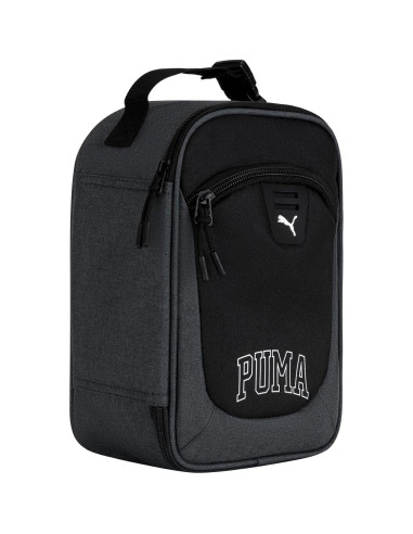 Caja de Almuerzo PUMA Rally Unisex Niños Negro/Gris 25.4x17.8cm