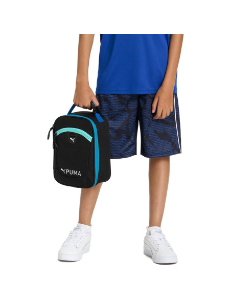 Caja de Almuerzo PUMA Rally Unisex Niños Negro/Gris 25.4x17.8cm