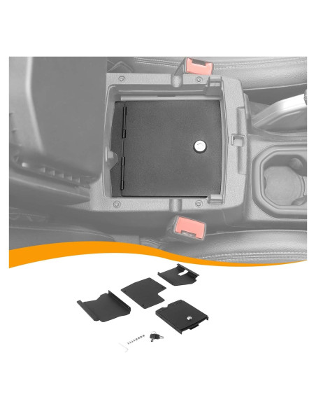 Caja Fuerte de Almacenamiento Hoolcar para Jeep Wrangler JL 2018-2024