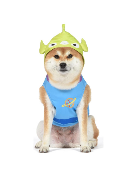 Disfraz de Halloween para perros Toy Story Aliens - Extra Pequeño