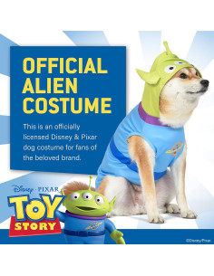 Disfraz de Halloween para perros Toy Story Aliens - Extra Pequeño 2