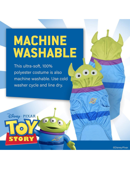 Disfraz de Halloween para perros Toy Story Aliens - Extra Pequeño