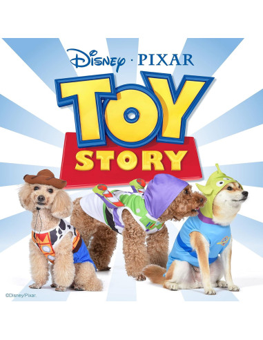 Disfraz de Halloween para perros Toy Story Aliens - Extra Pequeño