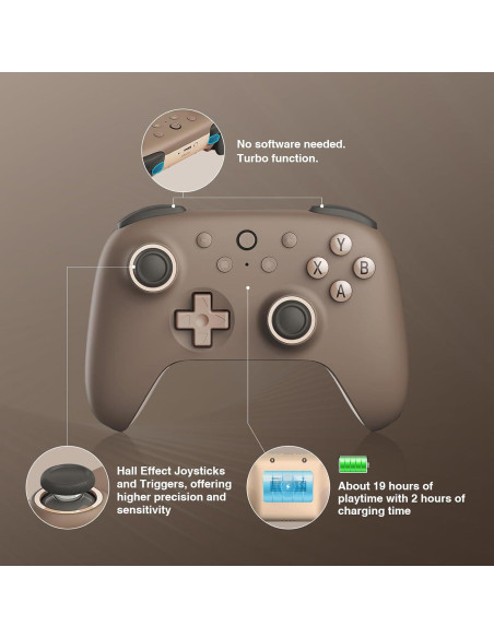 Controlador Inalámbrico 8Bitdo 2C Ultimate para PC y Android