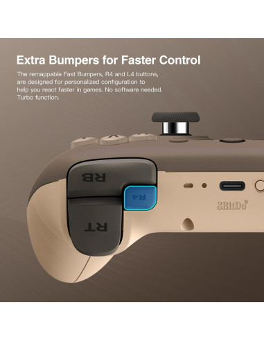 Controlador Inalámbrico 8Bitdo 2C Ultimate para PC y Android