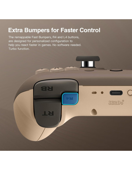 Controlador Inalámbrico 8Bitdo 2C Ultimate para PC y Android