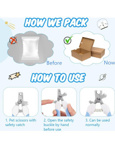 Kit de Aseo para Gatos Patelai 8 Piezas con Bozal y Bolsa 2