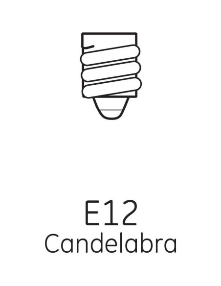 Bombilla nocturna C7 GE 4W 14 lúmenes rosa - Paquete de 2