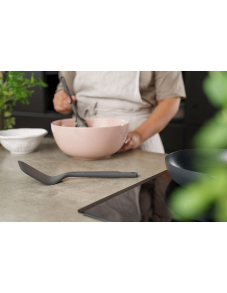 Espátula Angulada Zyliss E980233 de Nylon y Trigo, 21x6 cm