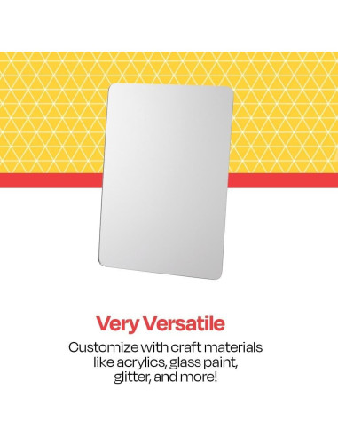 Espejo Personal Acrílico Magnético School Smart 12.7x17.8cm