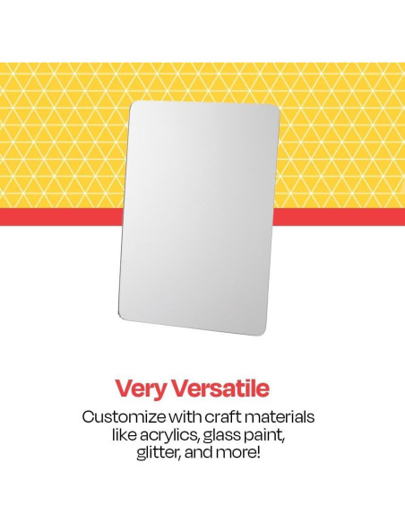 Espejo Personal Acrílico Magnético School Smart 12.7x17.8cm