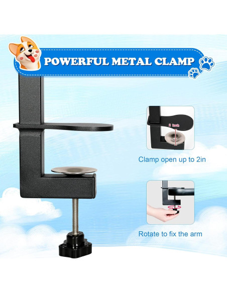 Brazo de Aseo para Perros Breeze Touch 81cm Plegable