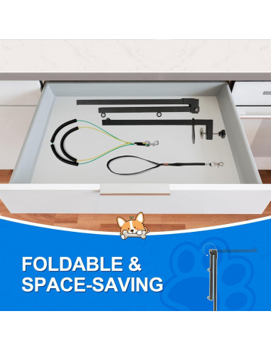 Brazo de Aseo para Perros Breeze Touch 81cm Plegable