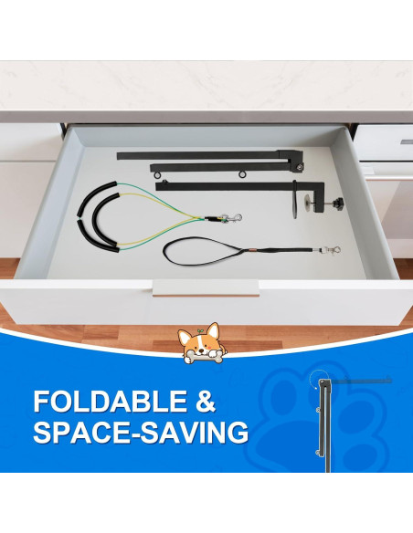 Brazo de Aseo para Perros Breeze Touch 81cm Plegable