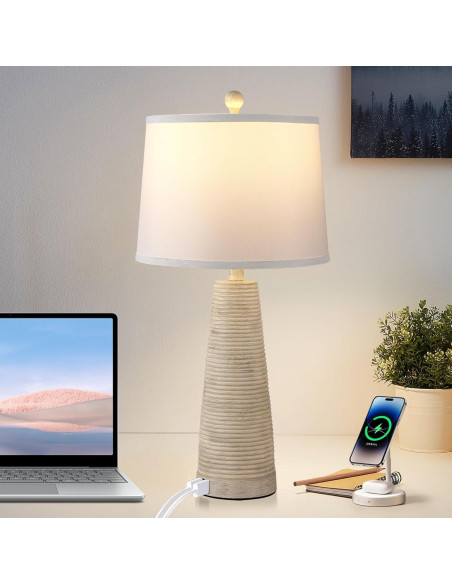 Juego de 2 Lámparas de Noche Terpsichore Regulables 68.58 cm