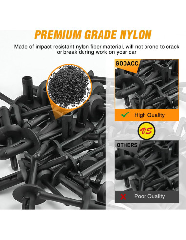 Juego de Pistola de Remaches GOOACC 82 Piezas con Removedor