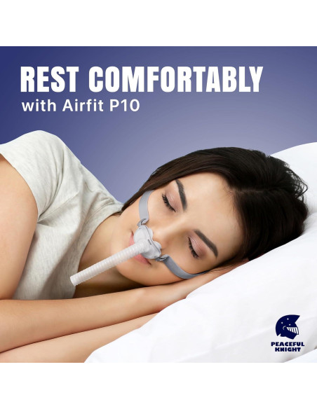 Cojín Nasal CPAP AirFit P10 Mediano - 2 Paquete Silicona