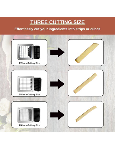 Cuchilla de Reemplazo 1,27 cm KELEYU para Picadora de Verduras