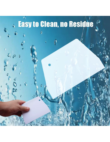 Juego de 3 Raspadores de Pastel CADEVED - Alisadores de Plástico