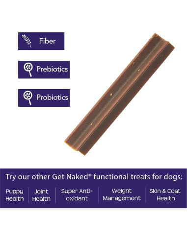Get Naked Palitos Masticables Digestivos 176g Perro Pequeño