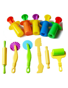 Kit de Herramientas de Masa 11 PCS Carykon - Diversión Creativa