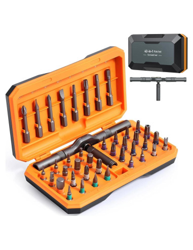 Juego de Destornilladores de Carraca Olipiter 42 en 1 Magnéticos