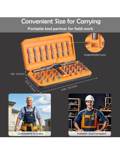 Juego de Destornilladores de Carraca Olipiter 42 en 1 Magnéticos 2