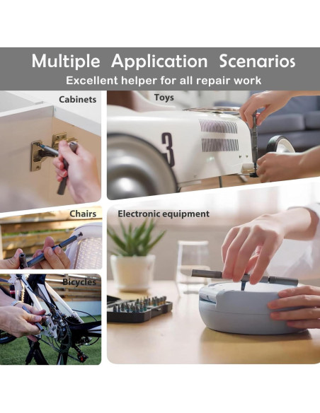 Juego de Destornilladores de Carraca Olipiter 42 en 1 Magnéticos