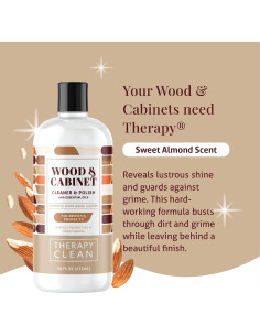 Limpiador y Pulidor de Madera Therapy 2 Paquetes 16 oz 2