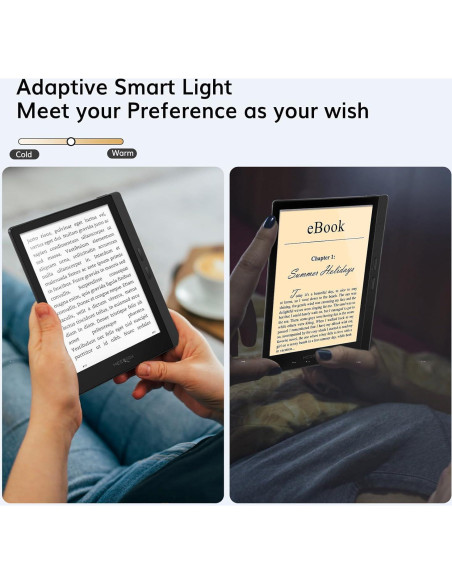 E-Reader Meebook M7 6.8" 300PPI Android 11 3GB+32GB Gris