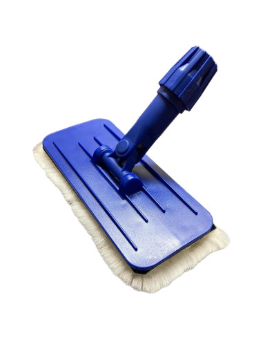 Mopa plana de lana de cordero Tru Lamb 22.86 cm para pisos