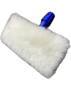 Mopa plana de lana de cordero Tru Lamb 22.86 cm para pisos 2