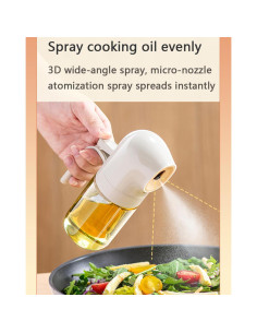 Pulverizador de Aceite de Vidrio JANSSE 180ml Apto Lavavajillas 2