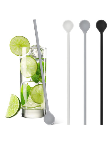 Set de 3 Cucharas de Revolver de Silicona Reallnaive 25cm