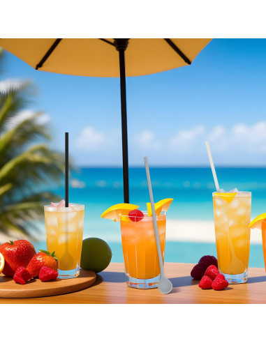 Set de 3 Cucharas de Revolver de Silicona Reallnaive 25cm