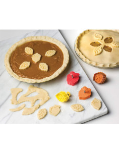 Set de 4 Cortadores de Galleta Fox Run Hojas de Otoño 5.72 cm 2