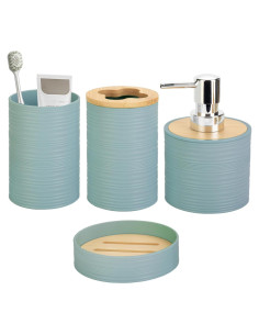 Juego de Accesorios de Baño Boho RRM 4 Piezas Aqua